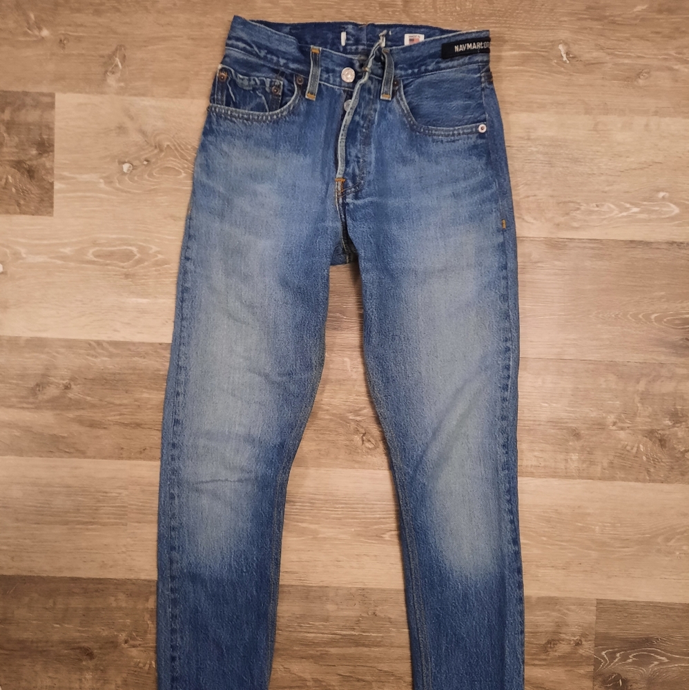 RE/DONE Levis 501 Taper Medium Wash Size 23